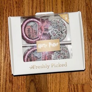 Freshly Picked Baby Harry Potter Bow Moccasins-3